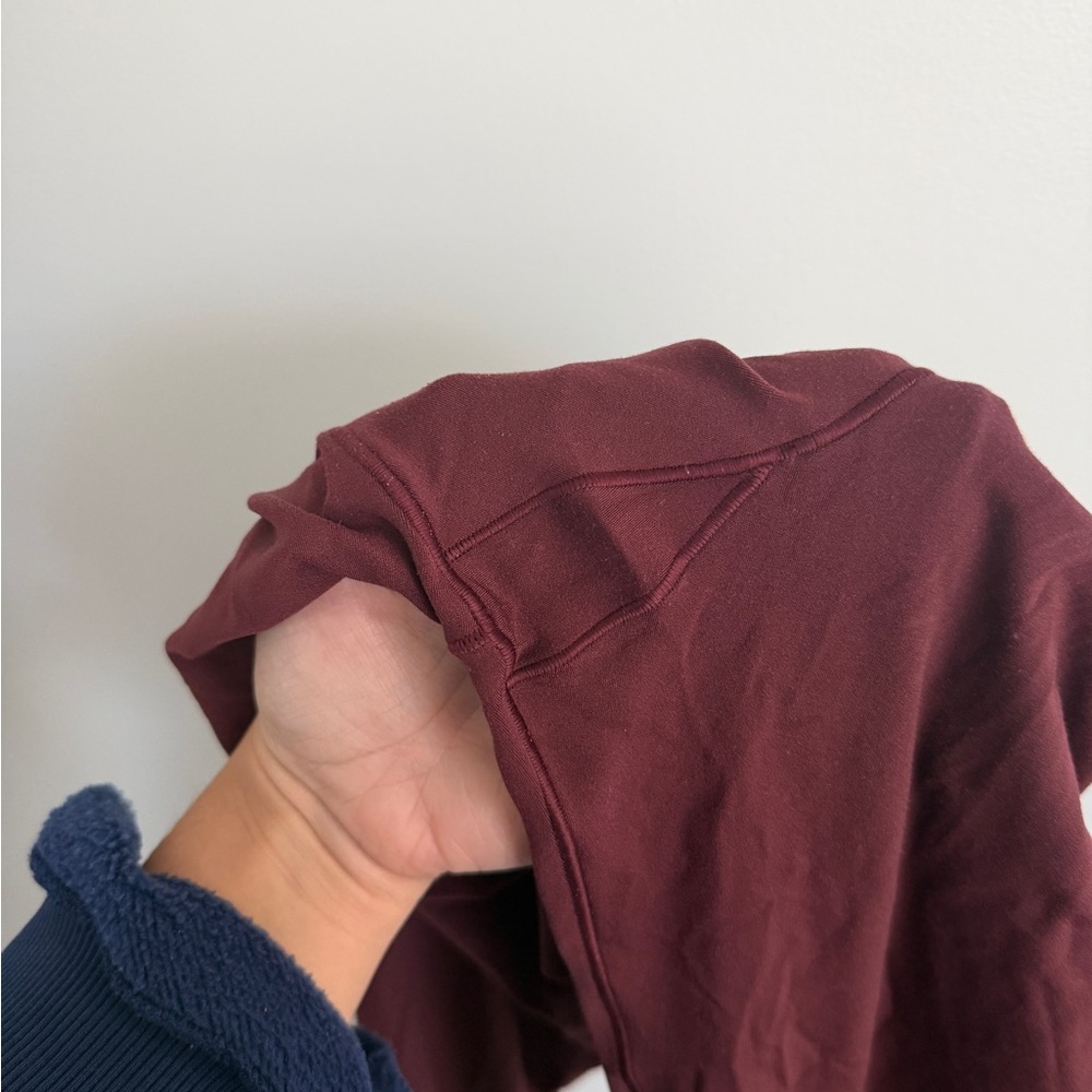 Aerie Maroon Offline 7/8 Leggings - Picture 5 of 7